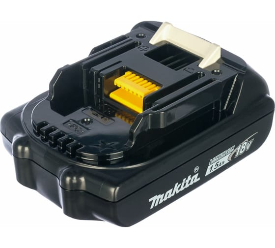 Набор аккумуляторов Makita BL1815N (18В; 1,5 А/ч; Li-Ion; 2 шт) + ЗУ DC18SD + кейс