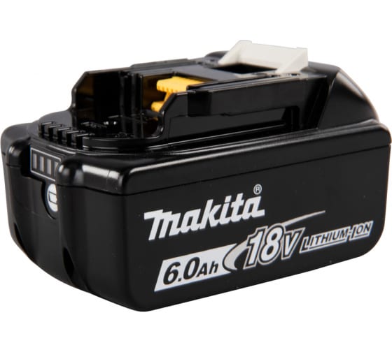 Батарея Makita 18В, 6А/ч, Li-Ion (BL1860B) (632F69-8)